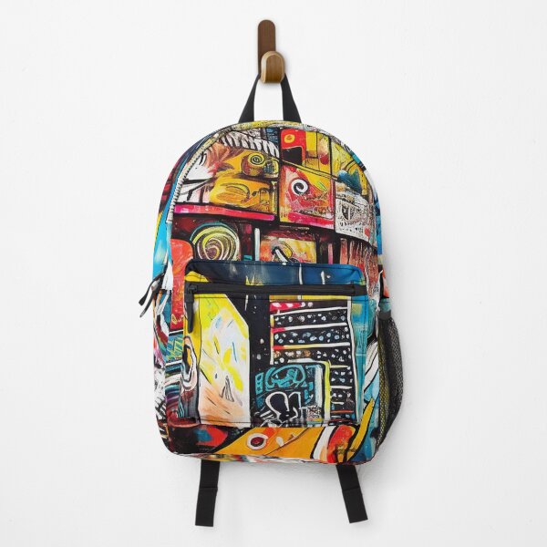 Item preview, Colourful Graffiti city scene at night designed and sold by Boxing Kangaroo Retail Company.