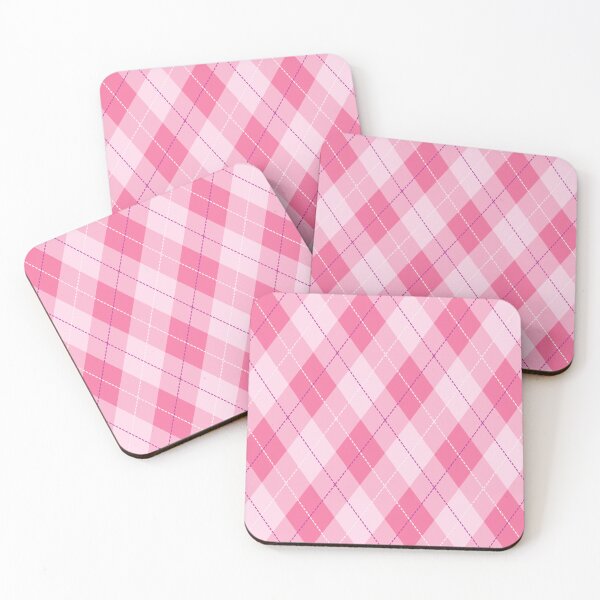 Item preview, Pink Argyle Plaid Pattern  designed and sold by newburyboutique.
