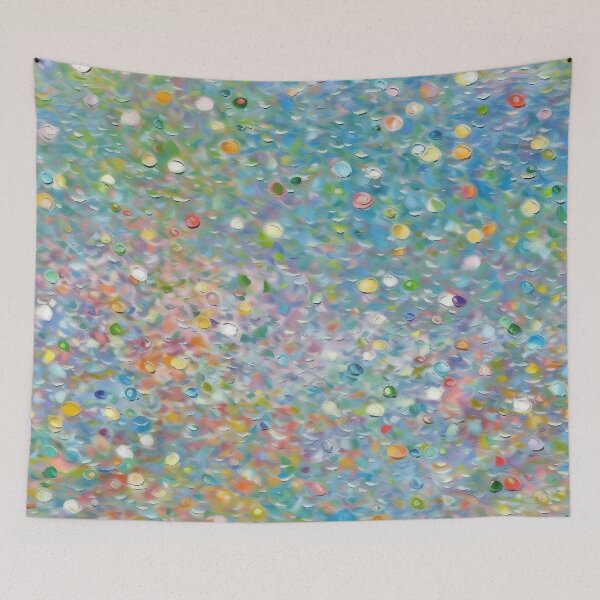 Item preview, Abstract Pastel Bokeh Pattern designed and sold by bubblegoth.