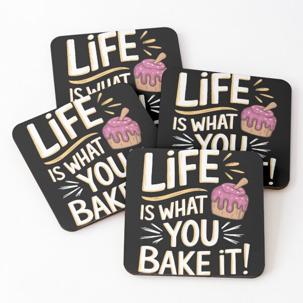 Item preview, Life Is What You Bake It designed and sold by InsanseCreation.