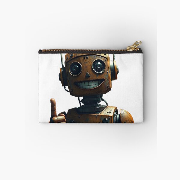 Artikelvorschau, Happy Robot entworfen und verkauft von AiFantasticArt.