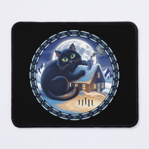 Item preview, Yule Cat Jolakotturinn Icelandic Folklore Christmas  designed and sold by IceBathDESIGNS.