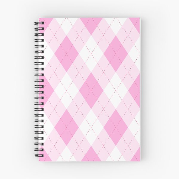 Item preview, Blush Pink & White Argyle Plaid Pattern  designed and sold by newburyboutique.