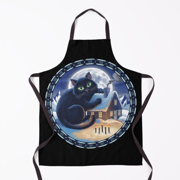 Item preview, Yule Cat Jolakotturinn Icelandic Folklore Christmas designed and sold by IceBathDESIGNS.
