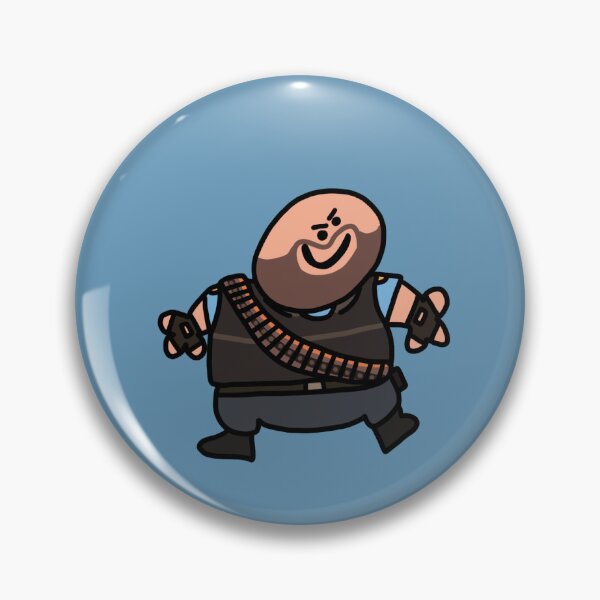 Item preview, TF2 Blu Heavy Fren designed and sold by MidnightKiryus.