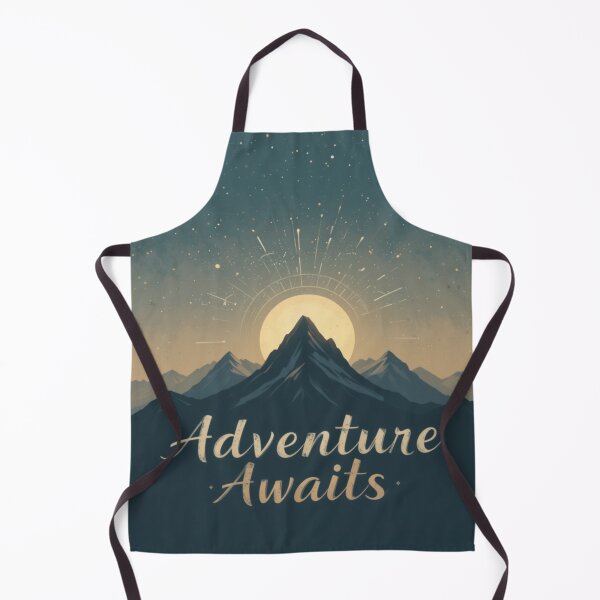 Item preview, Adventure Awaits Sunset Mountain designed and sold by RebelPaintBrush.