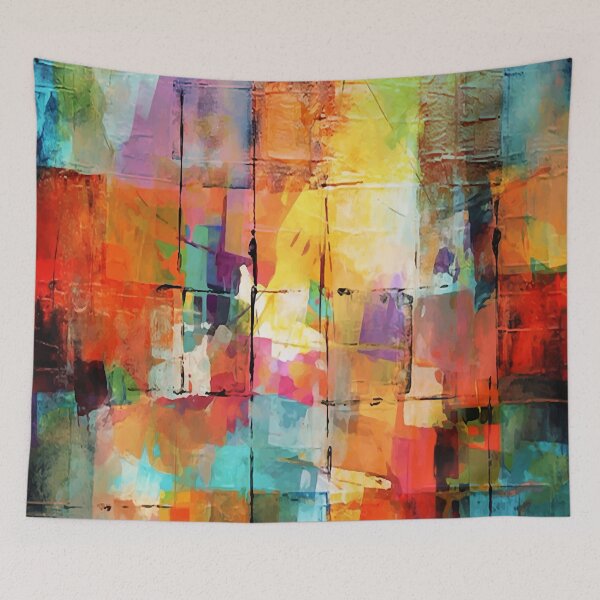 Item preview, Colorful abstract design. Design 9 designed and sold by ocusido.