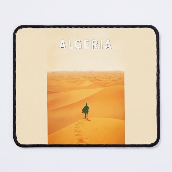 Item preview, Algeria Travel Art Vintage designed and sold by KrisSidDesigns.