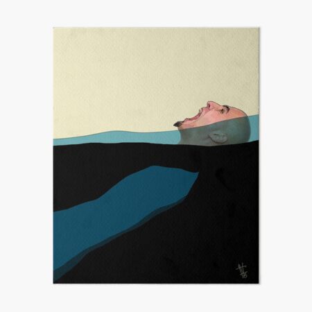 Help Art Board Print