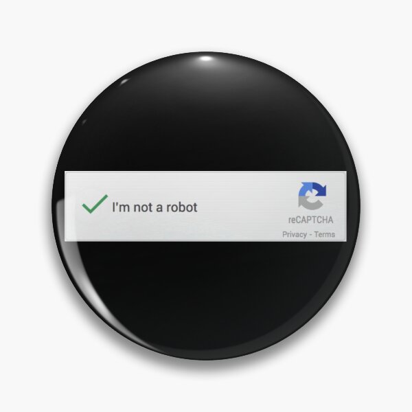Item preview, I'm not a robot, definately. designed and sold by StateHouse.