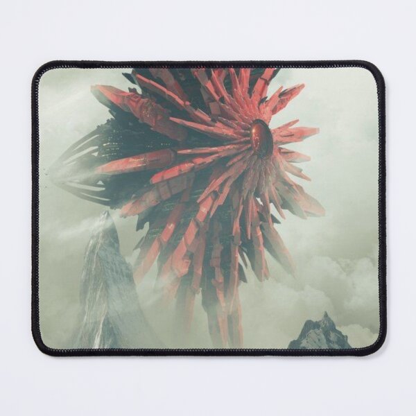 Item preview, Red space alien ship in the shape of a giant star designed and sold by koringaFTS.