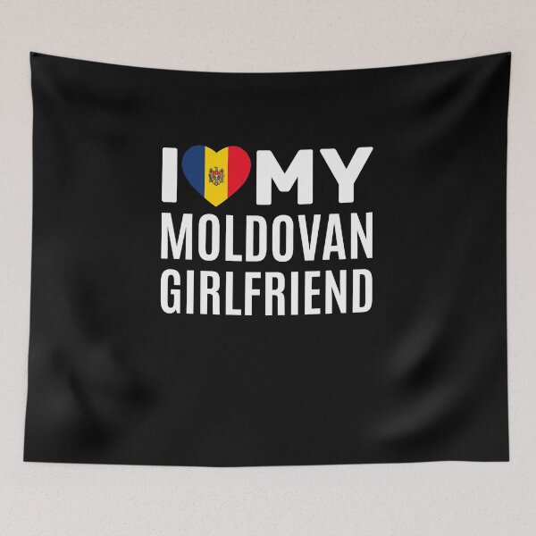 Item preview, I Love My Moldovan Girlfriend designed and sold by AdiApparel.