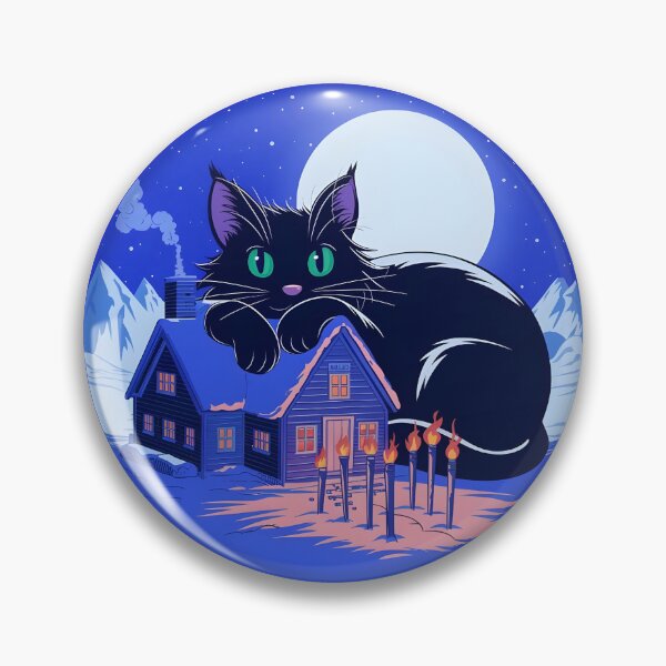 Item preview, Yule Cat Jolakotturinn Icelandic Folklore Christmas designed and sold by IceBathDESIGNS.
