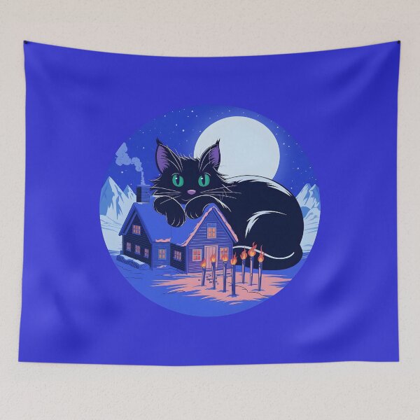 Item preview, Yule Cat Jolakotturinn Icelandic Folklore Christmas designed and sold by IceBathDESIGNS.