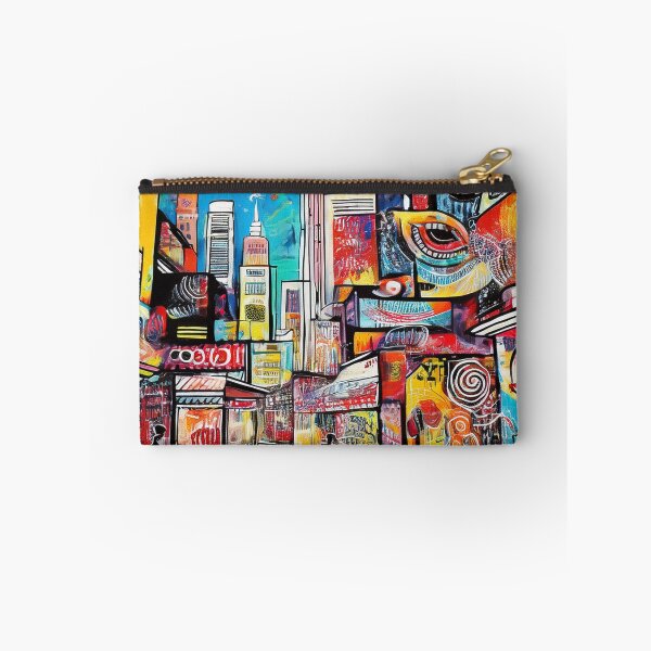 Item preview, Colourful Graffiti city scene at night designed and sold by Boxing Kangaroo Retail Company.