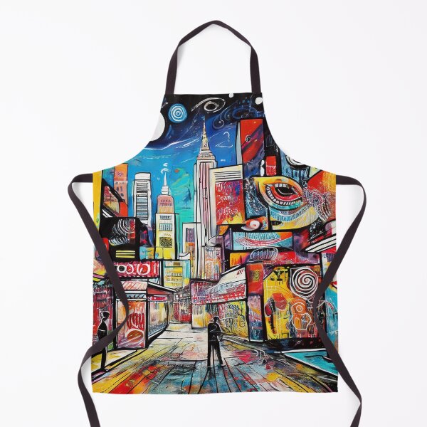 Item preview, Colourful Graffiti city scene at night designed and sold by Boxing Kangaroo Retail Company.