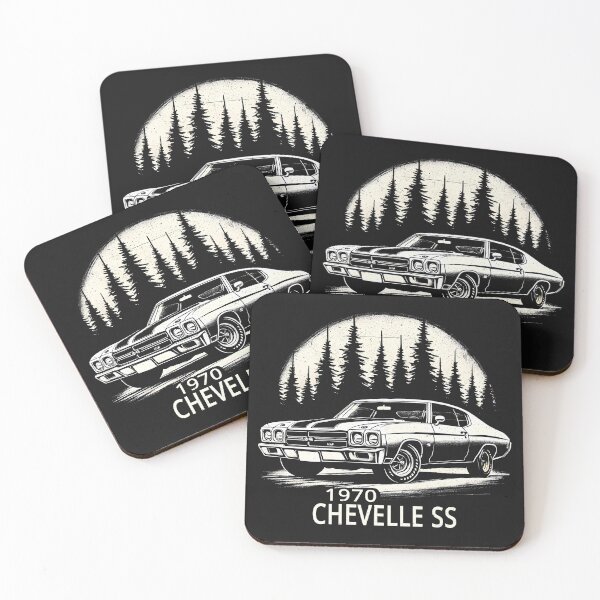 Item preview, 1970 Chevelle SS Muscle Car designed and sold by CreepyCornerArt.
