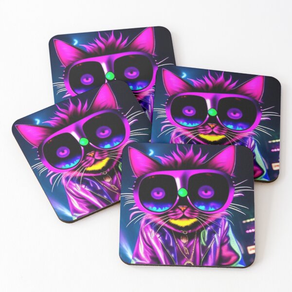 Item preview, DJ Night Club Cat designed and sold by TheDarkWardrobe.