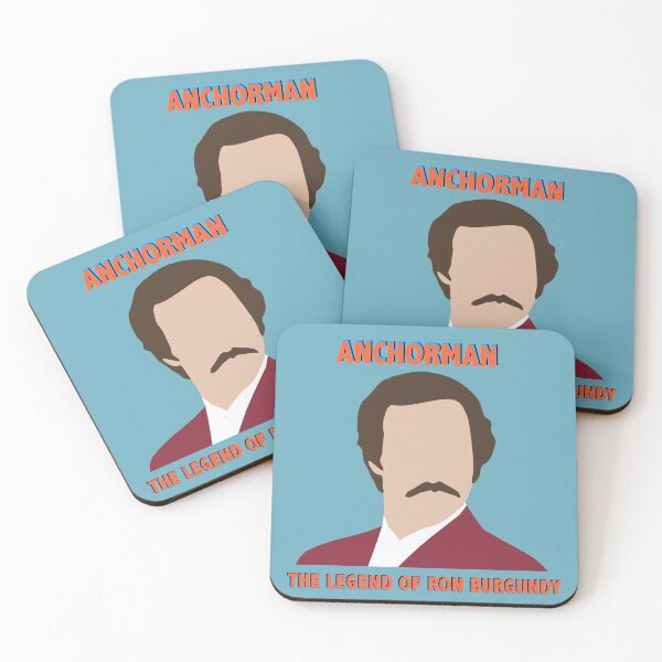 Item preview, Ron Burgundy illustration designed and sold by ZooStateofMind.
