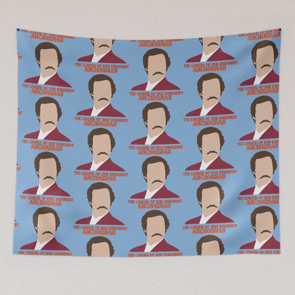 Item preview, Ron Burgundy illustration designed and sold by ZooStateofMind.