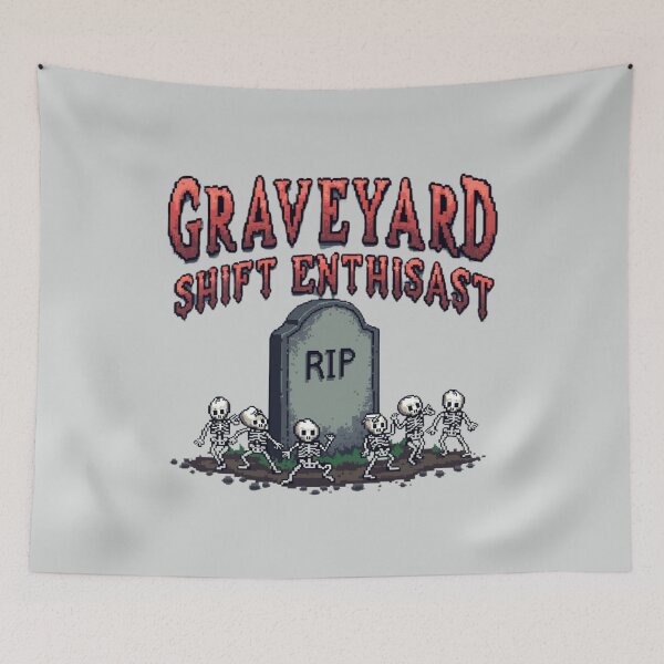 Item preview, Goth Pixel - GRAVEYARD SHIFT ENTHUSIAST designed and sold by SignumShop.