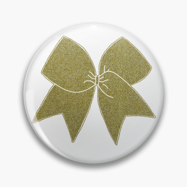 Item preview, Gold Glitter Cheer Bow designed and sold by Spike The Punch Design Co..
