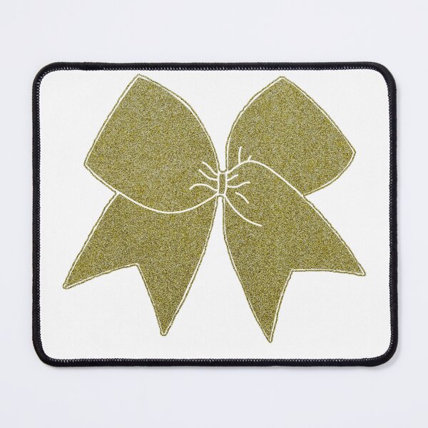 Item preview, Gold Glitter Cheer Bow designed and sold by Spike The Punch Design Co..