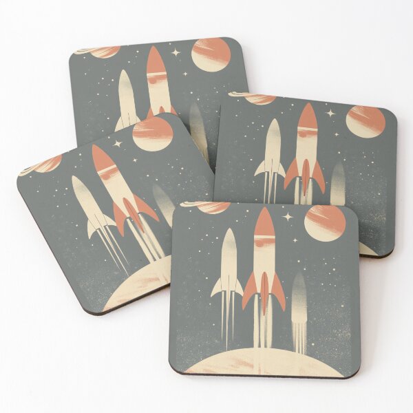 Item preview, Rocket trio designed and sold by patternshoprad.