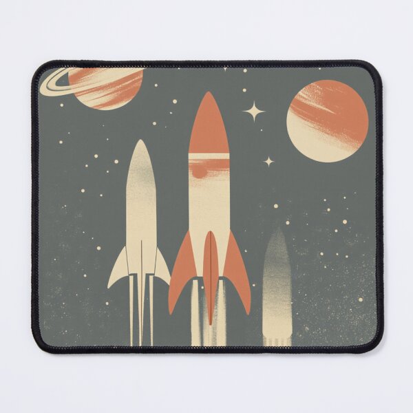 Item preview, Rocket trio designed and sold by patternshoprad.