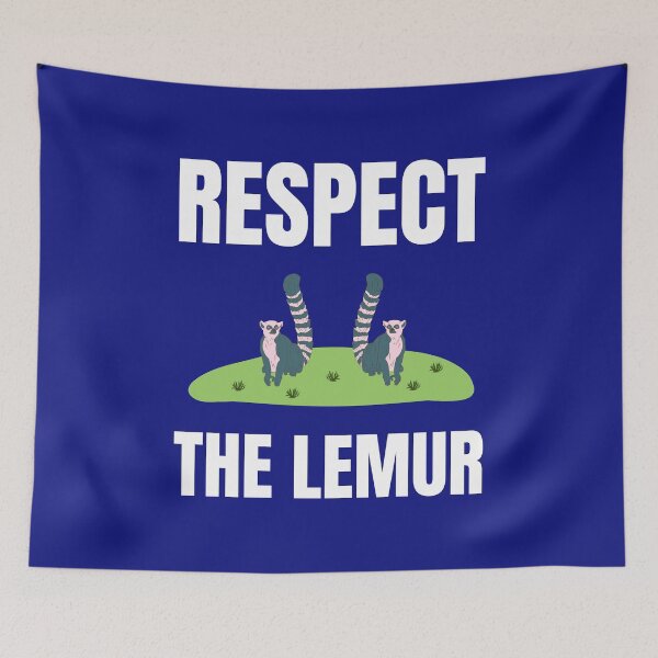 Item preview, Respect the Lemur designed and sold by fev-rocks.
