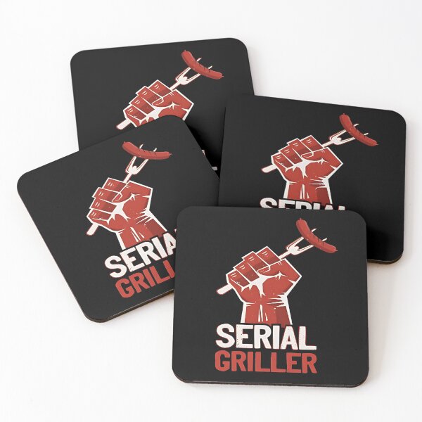 Item preview, Serial griller - BBQ party - Smokin' good times - Fire up - The grillmaster - Grill and chill - Time to grill designed and sold by JansenGS.