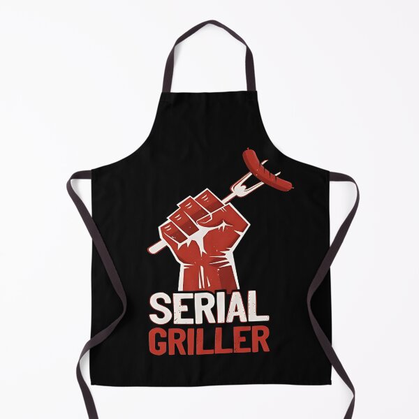 Item preview, Serial griller - BBQ party - Smokin' good times - Fire up - The grillmaster - Grill and chill - Time to grill designed and sold by JansenGS.