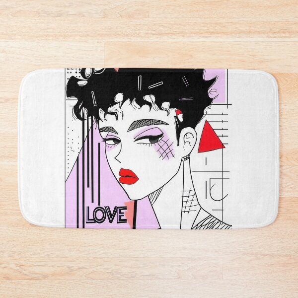 Item preview, Chic art of a bold girl designed and sold by anytka.