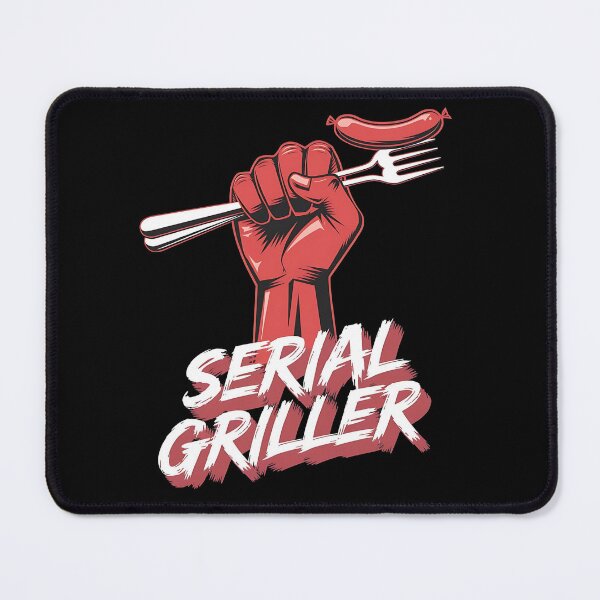 Item preview, Serial griller - BBQ party - Smokin' good times - Fire up - The grillmaster - Grill and chill - Time to grill designed and sold by JansenGS.