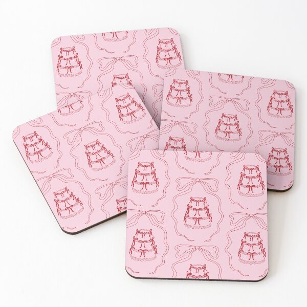 Item preview, Blush Pink Coquette Bows & Cakes designed and sold by newburyboutique.