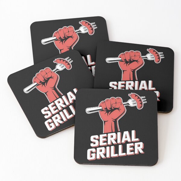 Item preview, Serial griller - BBQ party - Smokin' good times - Fire up - The grillmaster - Grill and chill - Time to grill designed and sold by JansenGS.
