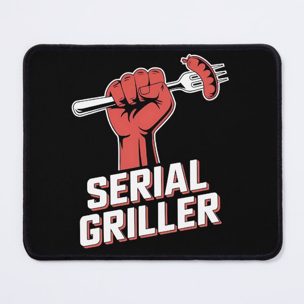Item preview, Serial griller - BBQ party - Smokin' good times - Fire up - The grillmaster - Grill and chill - Time to grill designed and sold by JansenGS.