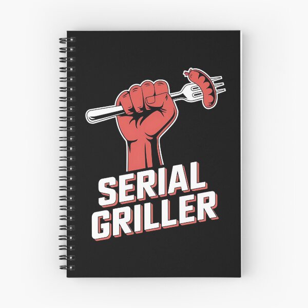 Item preview, Serial griller - BBQ party - Smokin' good times - Fire up - The grillmaster - Grill and chill - Time to grill designed and sold by JansenGS.
