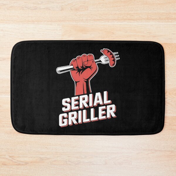 Item preview, Serial griller - BBQ party - Smokin' good times - Fire up - The grillmaster - Grill and chill - Time to grill designed and sold by JansenGS.