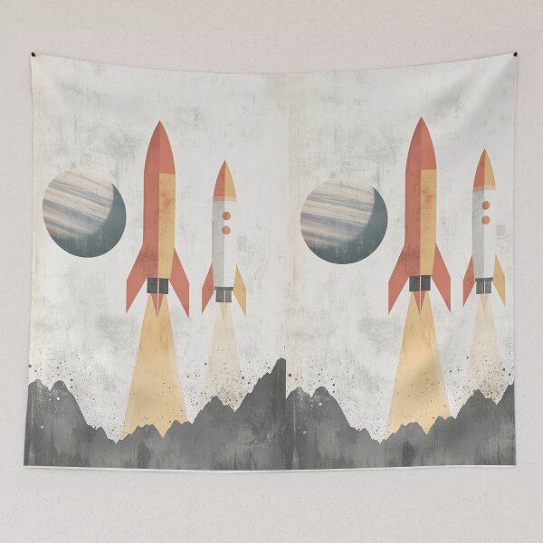 Item preview, Off to Space designed and sold by patternshoprad.