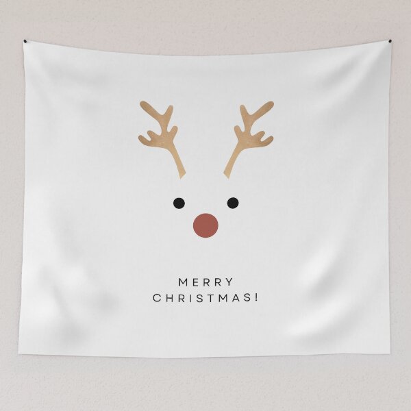 Item preview, Merry Christmas Rudolph the Reindeer designed and sold by TalitaArte.