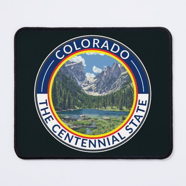 Item preview, Colorado Travel Art Badge designed and sold by KrisSidDesigns.