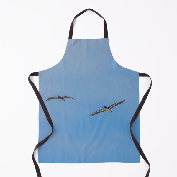 Item preview, Two Pelicans Soaring in the Blue Sky designed and sold by SafariByMarisa.