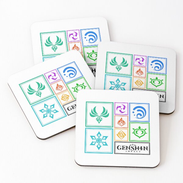 Item preview, Genshin Impact Elements designed and sold by Gamify Store.