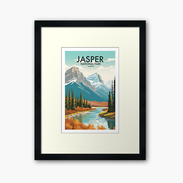 Item preview, JASPER NATIONAL PARK designed and sold by MarkedArtPrints.