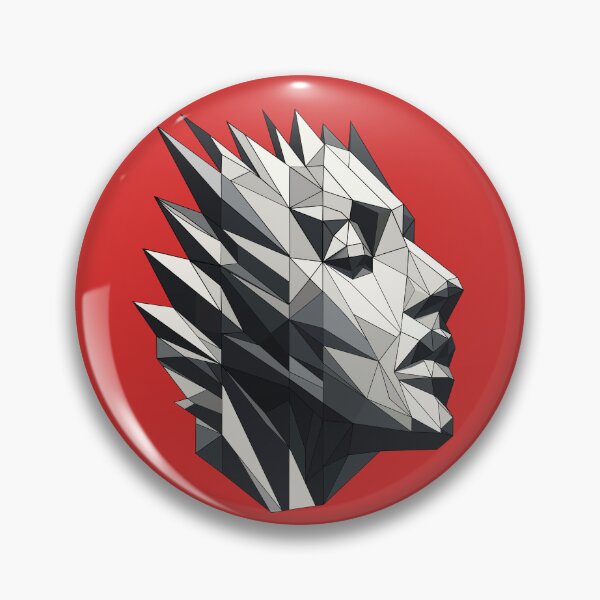 Item preview, Polygonal woman's face designed and sold by Nurduak.
