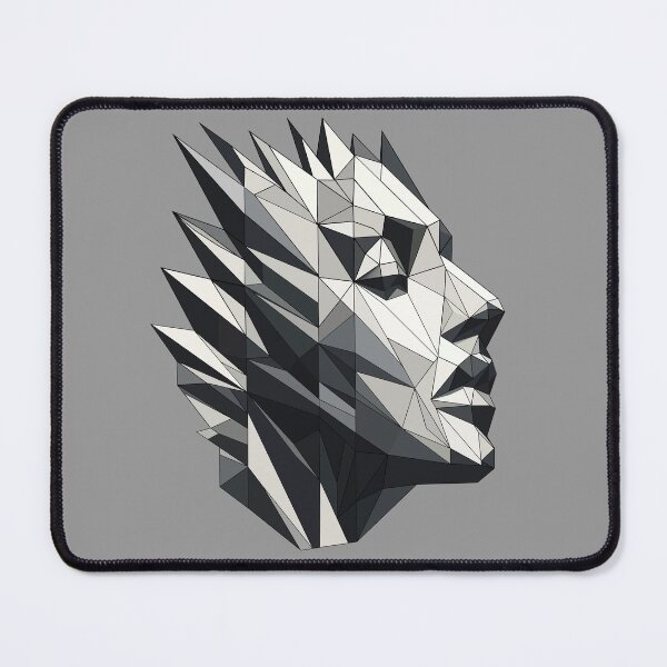 Item preview, Polygonal woman's face designed and sold by Nurduak.