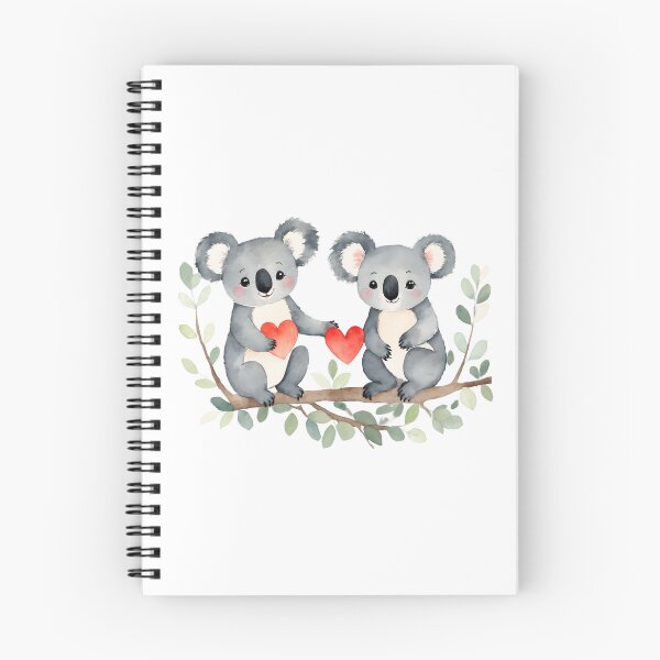 Item preview, Watercolor koala, watercolor koala, valentine day, love, adorable animals designed and sold by Victoria Riabov.