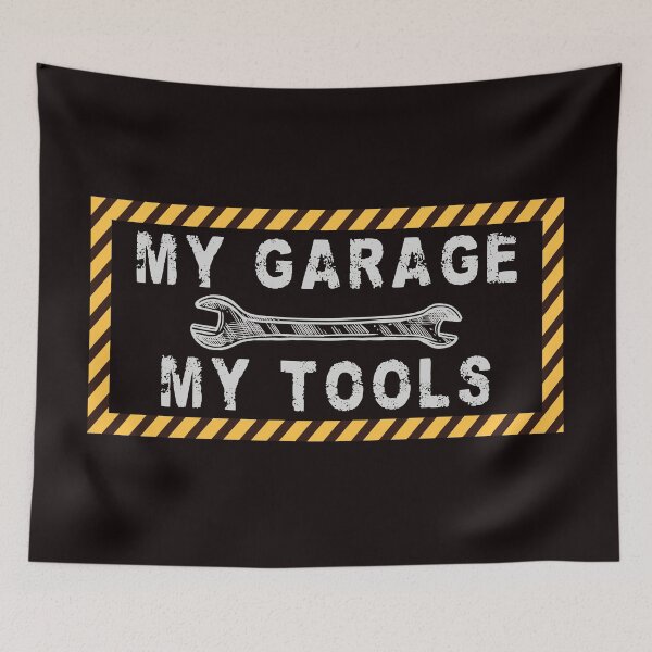 Item preview, Garage Safety, My Garage My Tools designed and sold by MichalWeider.