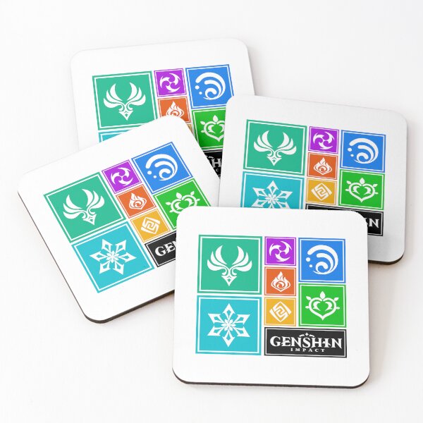 Item preview, Genshin Impact Elements designed and sold by Gamify Store.